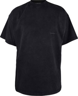 Balenciaga Strike 1917 Oversized T-shirt Zwart