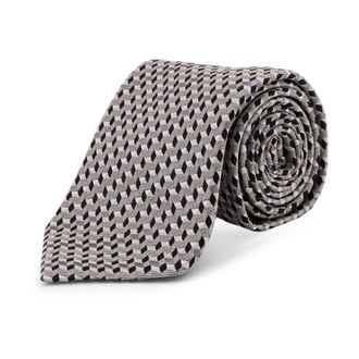 Tom Ford Accessoires, Heren, Veelkleurig, ONE Size, Zijden Jacquard Stropdas