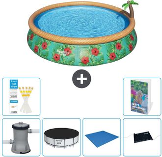 Bestway Piscina Bestway Fast Set Redonda - 457x84 Cm - 7-piezas S214