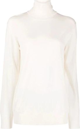 Jil Sander Sweater Hn Ls - Dames - Coltruien - Beige - XS - Truien & Vesten