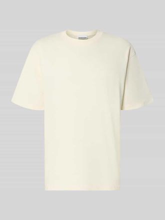 Armedangels Armedangels Relaxed Fit T-Shirt aus Bio-Baumwoll-Mix Modell MAARKOS in Offwhite, Gr&ouml;&szlig;e XXL