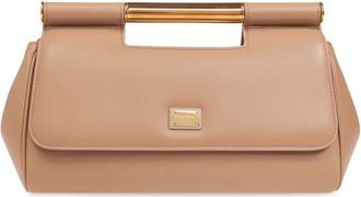 Dolce & Gabbana Clutches, female, Beige, Size: ONE SIZE Sicily Medium Handbag