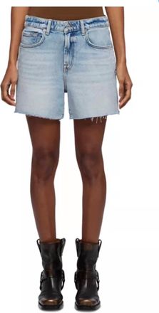 7 For All Mankind The Monroe Long Shorts In Ode Tu