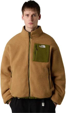 The North Face Yumiori Reversible Jacket - Heren - Fleece jassen - Groen - S - Polyester - Fitness
