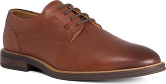 Dune London Mens SOLLUS Leather Lace-Up Gibsons Size UK 10 Lace Up Shoes Tan