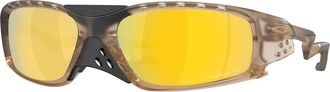 Oakley OO9529 PLANTARIS SQ Polarized 952907 Mens Sunglasses Brown Size 61