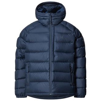 Hagl&ouml;fs Rosson Down Hood Daunenjacke f&uuml;r Herren | blau