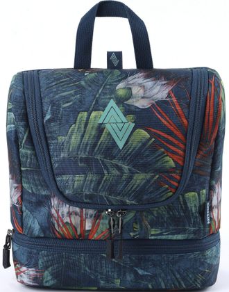 Nitro Kulturbeutel NITRO Travel Kit, Damen, Gr. B/H/T: 25cm x 11cm x 24cm, bunt (tropical), Polyester, Taschen Kulturbeutel, Kosmetiktasche f&uuml;r Reise, Wasch