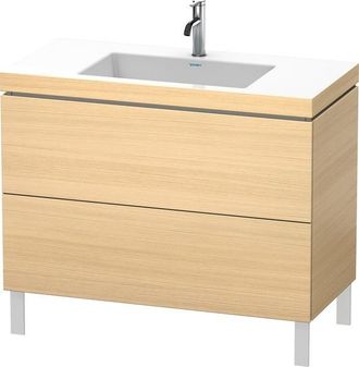 Duravit Lavabo Para Muebles Duravit L-cube C-bonded Con Base De Pie