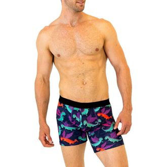 Warriors & Scholars Dragons Boxer Briefs in Blue at Nordstrom Rack, Size Xx-Large