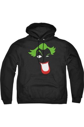 Gildan Batman Joker Simplified Adult Pull Over Hoodie / Hooded Sweatshirt