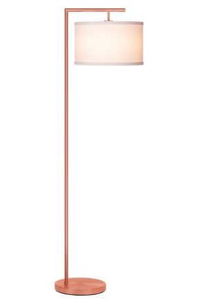Brightech Montage Modern 60 LED Smart Home Compatible Floor Lamp in Rose Gold at Nordstrom
