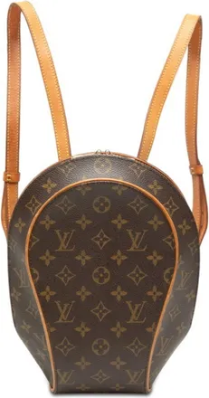 Louis Vuitton Monogram Brown Pvc Leather Backpack (Pre-Owned)