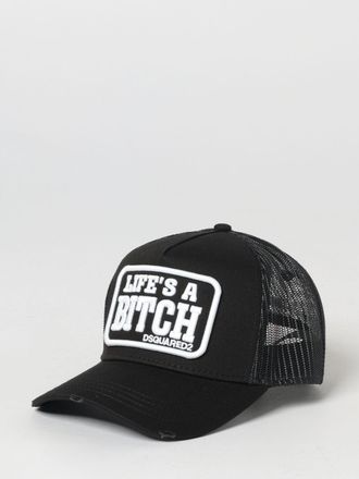 Dsquared2 Cappello in nylon a rete e cotone