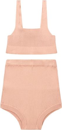 Red Valentino Intieme Set - Dames - Ondergoed - Roze - XS - Tweed - Ondergoed