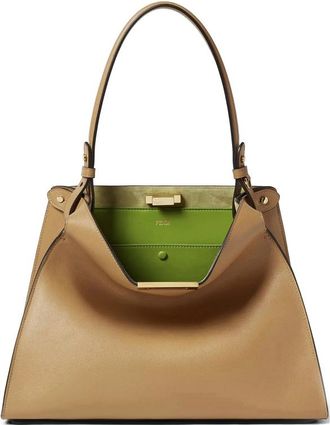 Fendi Medium Way Leather Shoulder Bag