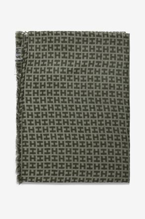 Hemisphere Monogramm-Schal mit Farbverlauf Radeombre BCS