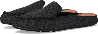 André Assous Nolah Womens Flat Shoes Black/Pewter : 6.5 M, Canvas/Leather/Rubber