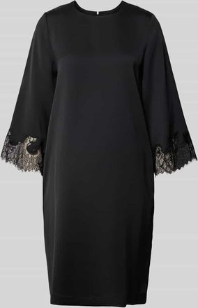 Joop Knielanges Kleid mit Rundhalsausschnitt Modell Dancia in Black, Gr&ouml;&szlig;e 34