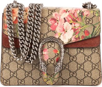 Gucci Pre-owned Womens Blooms Dionysus Mini Shoulder Bag - Beige - One Size