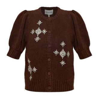 Munthe Truien & Vesten, Dames, Bruin, S, Wol, Cardigan Vocca