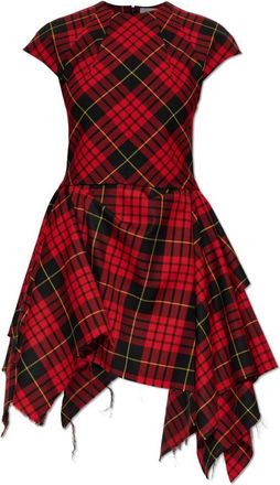 Alexander McQueen Mujer, Vestidos, Rojo, Talla: XS