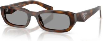 Prada Zonnebrillen - unisex - Zonnebrillen - Bruin - ONE Size - Accessoires