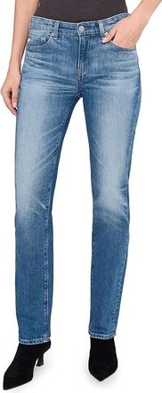 AG - Adriano Goldschmied Sandra Low Rise Slim Straight Womens Jeans 15 Years Regal : 27 31, Cotton/Denim/Elastane