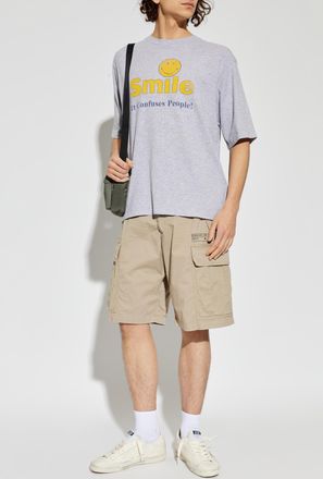 Dsquared2 Cargo Shorts, Mens, Beige