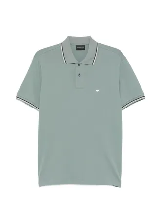 Emporio Armani Logo Baumwoll-Poloshirt
