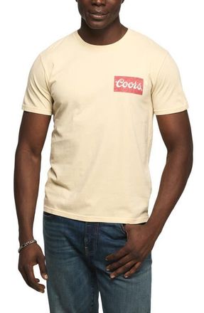 Lucky Brand Coors Cotton Graphic T-Shirt in Bone White at Nordstrom, Size Xx-Large