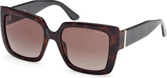 Guess Stijlvolle zonnebril Gu 00200 52F - Dames - Zonnebrillen - Bruin - 53 MM - Accessoires