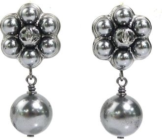 Chanel Metal Stud Earrings (Pre-Owned)