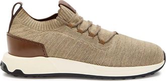 Tod's Calzino Knit Sneakers - Tan - 10 (IT44 / UK10)