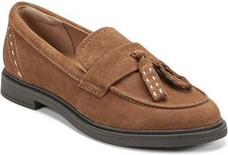 Earth Deeana Tassel Loafer in Medium Brown at Nordstrom, Size 9.5