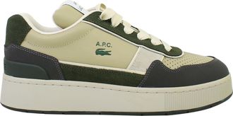 Lacoste Ace Clip 0822 2 SFA Womens Khaki Trainers Suede - Size UK 7.5