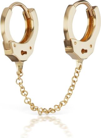 Maria Tash Handcuff Chain Multi Piercing Hoop Earring in 14K Yellow Gold at Nordstrom, Size 6.5 Mm