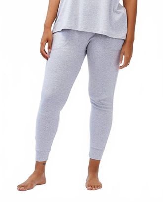 Under The Canopy Organic Tapered Jogger In Light Gray