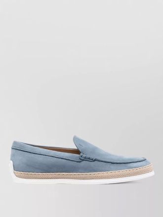 Tod's suede loafers