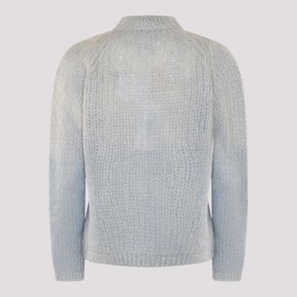 Maison Margiela Womens Sweaters Baby Blue _wm Pa