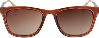 Linda Farrow KRIS VAN ASSCHE KVA59 C3 Mens Sunglasses Orange Size 54