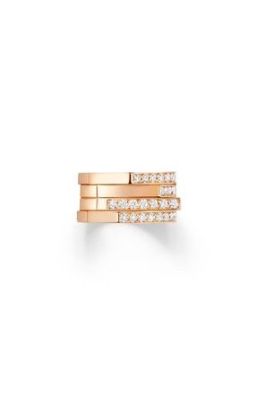 Repossi Antifer Diamond Ear Cuff in Rose Gold at Nordstrom