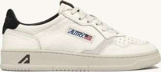 Autry SNEAKERS MEDALIST LOW IN PELLE E DETTAGLI PINECONE E NERO