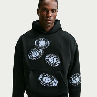 Nike Kobe Nike Mens Standard Issue Therma-FIT Basketball Hoodie in Black | IR3351-010