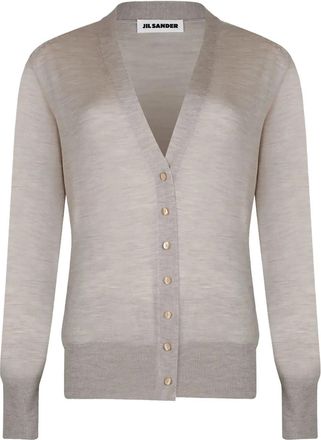 Jil Sander Cardigan con bottoni - Toni neutri