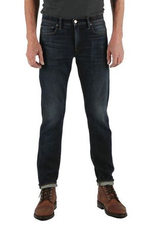 HIROSHI KATO The Pen Slim 14-Ounce Stretch Selvedge Jeans in Jett at Nordstrom, Size 30 X 34