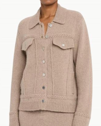 Guest In Residence Jean Jacket In Taupe