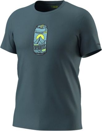Dynafit Graphic Cotton S/S Tee T-Shirt f&uuml;r Herren | blau