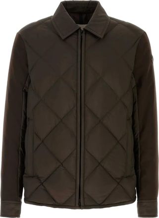 Moncler Giacca trapuntata - Marrone