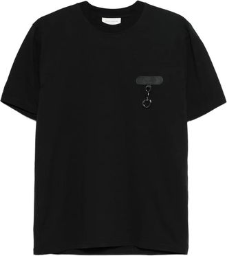 Yes London T-shirt con applicazione - Nero